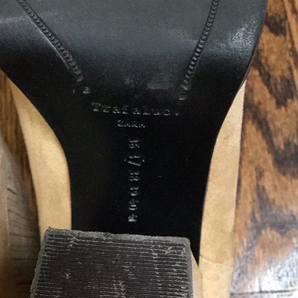 Zara Beige Suede Booties - Picture 8 of 13